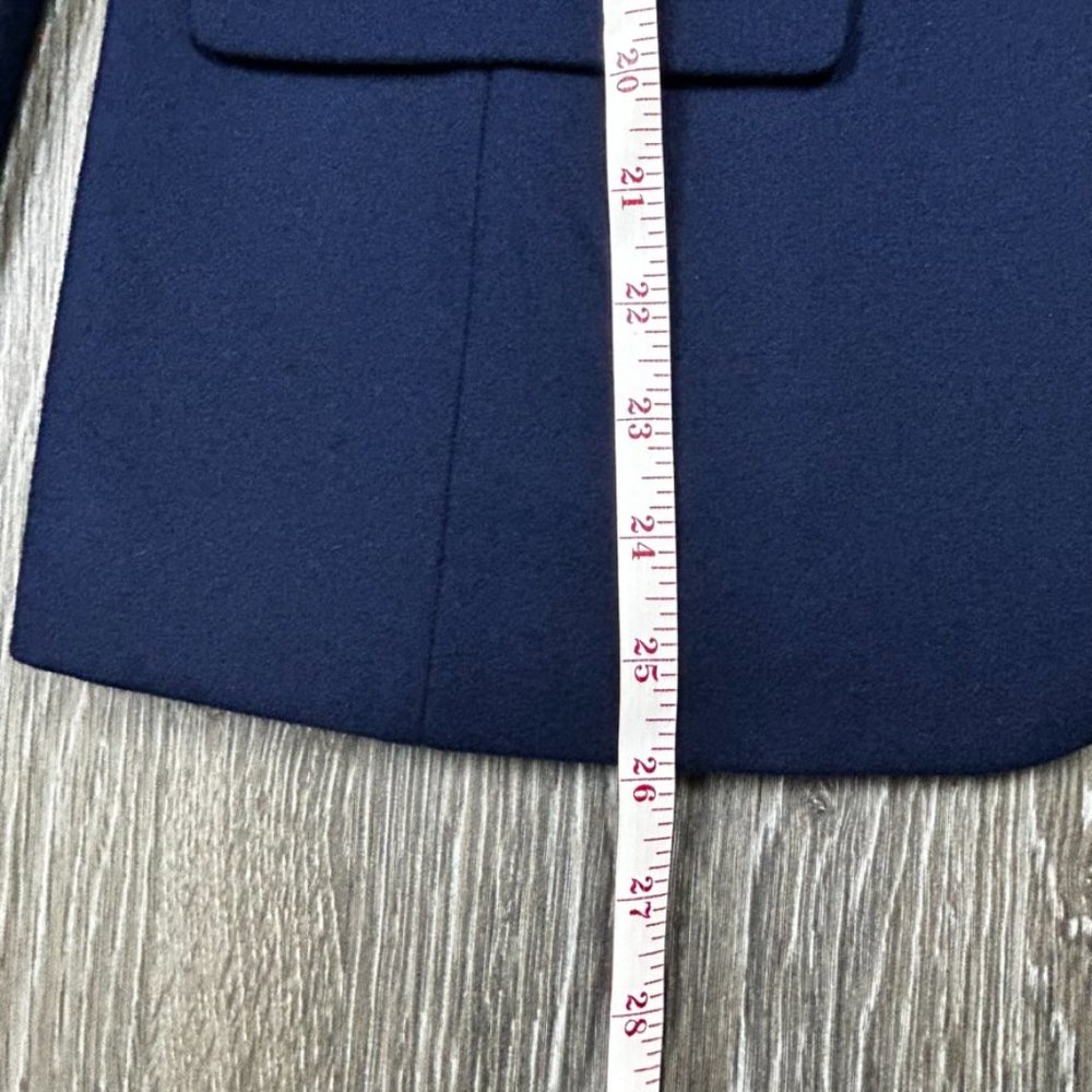 Pendleton 100% Virgin Wool Solid Navy Blue Women'… - image 5